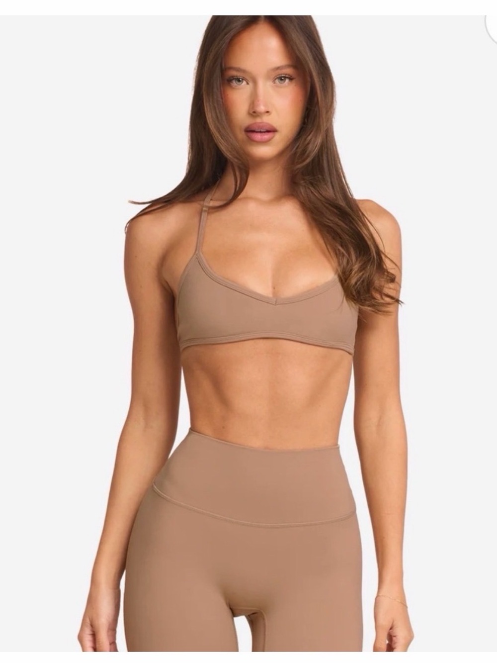 Crop Shop Boutique Freedom Micro Crop- New with Tags. Toffee color